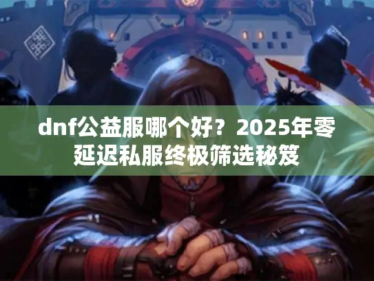 dnf公益服哪个好？2025年零延迟私服终极筛选秘笈