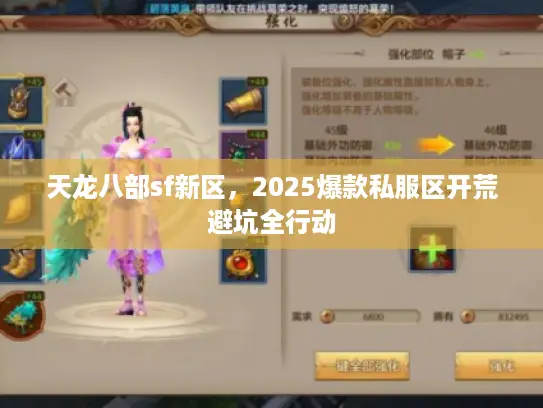 天龙八部sf新区,2025爆款私服区开荒避坑全行动 天龙八部sf新区,2025爆款私服区开荒避坑全行动