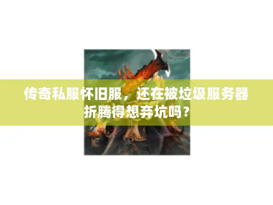 传奇私服怀旧服，还在被垃圾服务器折腾得想弃坑吗？