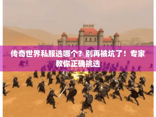 传奇世界私服选哪个？别再被坑了！专家教你正确挑选