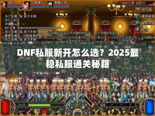 DNF私服新开怎么选?2025最稳私服通关秘籍 DNF私服新开怎么选?2025最稳私服通关秘籍