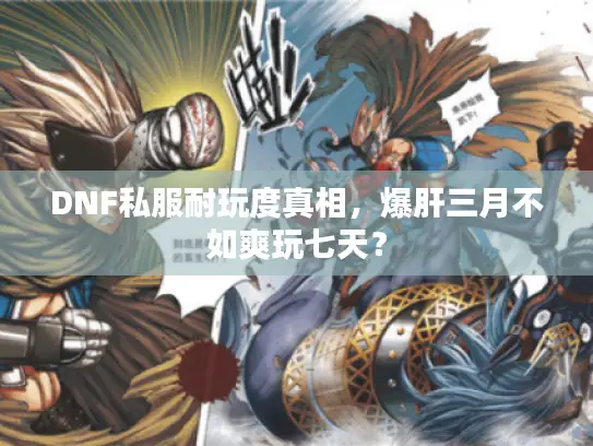 DNF私服耐玩度真相，爆肝三月不如爽玩七天？