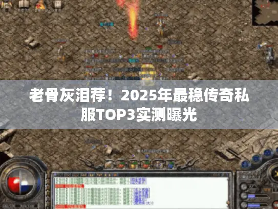 老骨灰泪荐！2025年最稳传奇私服TOP3实测曝光