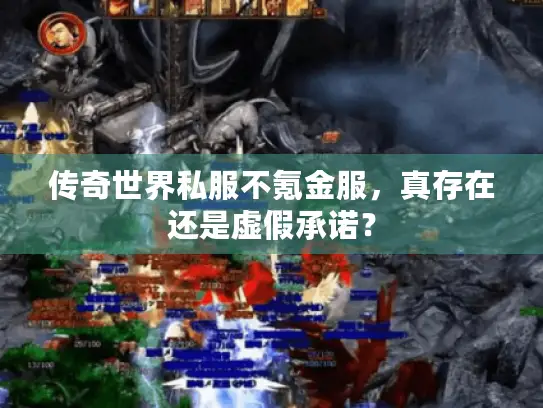 传奇世界私服不氪金服，真存在还是虚假承诺？