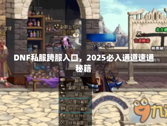 DNF私服跨服入口,2025必入通道速通秘籍 DNF私服跨服入口,2025必入通道速通秘籍