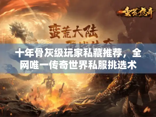 十年骨灰级玩家私藏推荐，全网唯一传奇世界私服挑选术