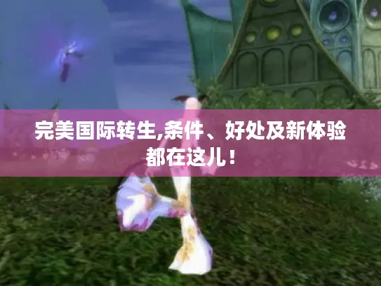 完美国际转生,条件、好处及新体验都在这儿！