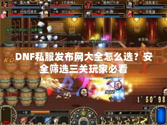 DNF私服发布网大全怎么选？安全筛选三关玩家必看