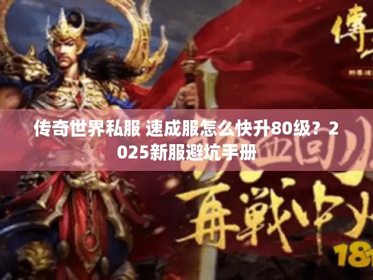 传奇世界私服 速成服怎么快升80级？2025新服避坑手册