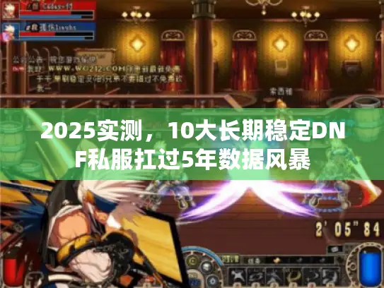 2025实测，10大长期稳定DNF私服扛过5年数据风暴