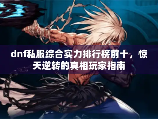 dnf私服综合实力排行榜前十，惊天逆转的真相玩家指南