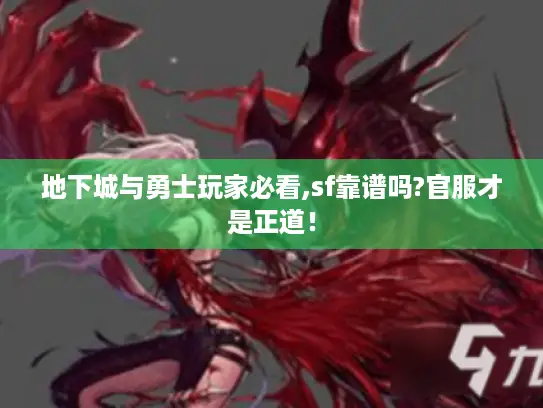 地下城与勇士玩家必看,sf靠谱吗?官服才是正道！