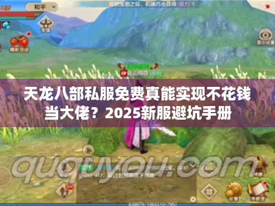 天龙八部私服免费真能实现不花钱当大佬？2025新服避坑手册