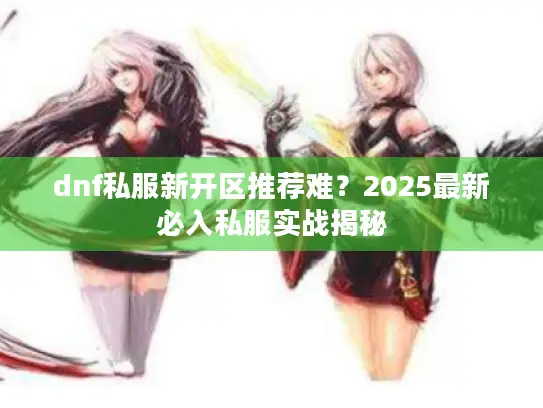 dnf私服新开区推荐难？2025最新必入私服实战揭秘