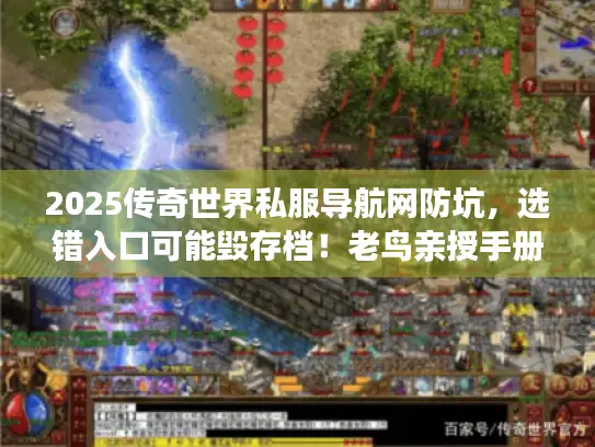 2025传奇世界私服导航网防坑，选错入口可能毁存档！老鸟亲授手册