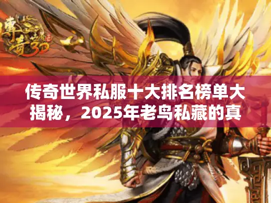 传奇世界私服十大排名榜单大揭秘，2025年老鸟私藏的真香服在这！