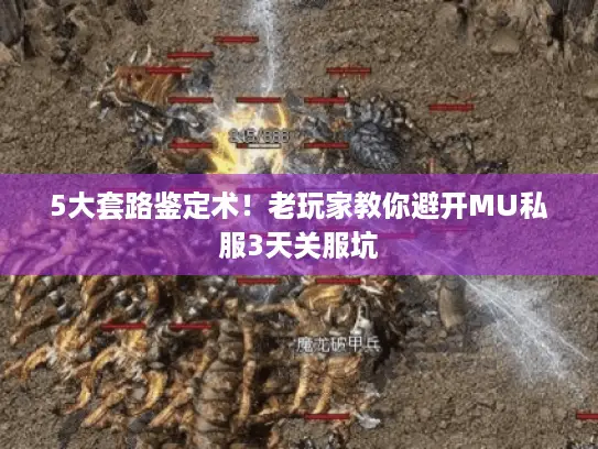 5大套路鉴定术！老玩家教你避开MU私服3天关服坑