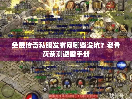 免费传奇私服发布网哪些没坑？老骨灰亲测避雷手册