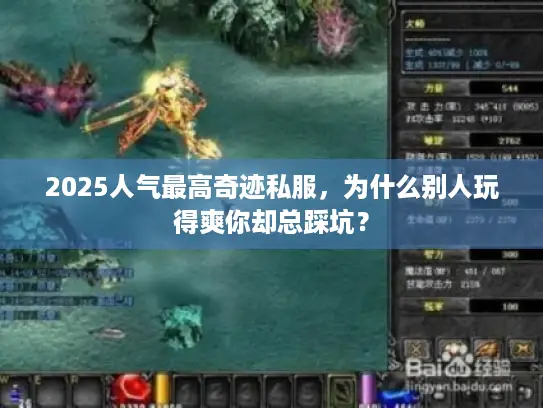 2025人气最高奇迹私服，为什么别人玩得爽你却总踩坑？