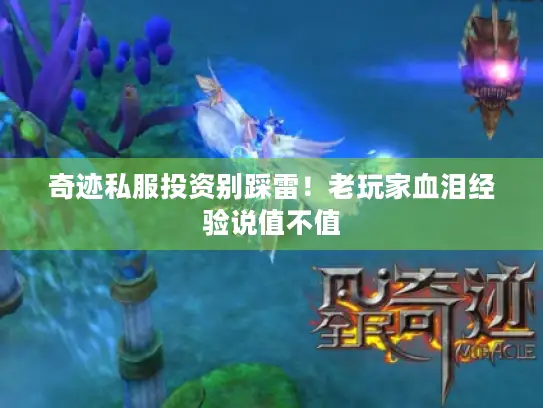 奇迹私服投资别踩雷！老玩家血泪经验说值不值