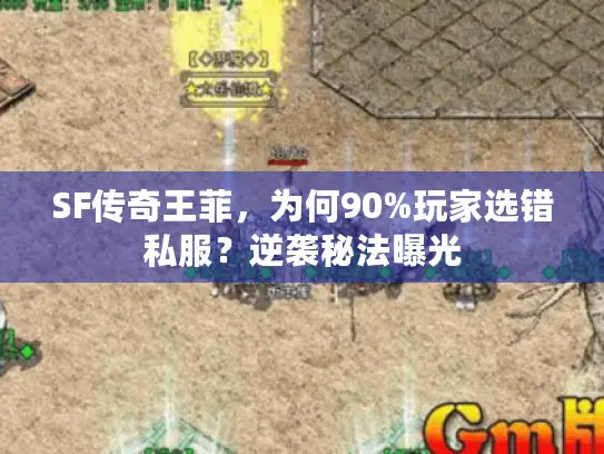 SF传奇王菲,为何90%玩家选错私服?逆袭秘法曝光 SF传奇王菲,为何90%玩家选错私服?逆袭秘法曝光