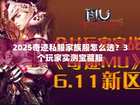 2025奇迹私服家族服怎么选？3个玩家实测宝藏服