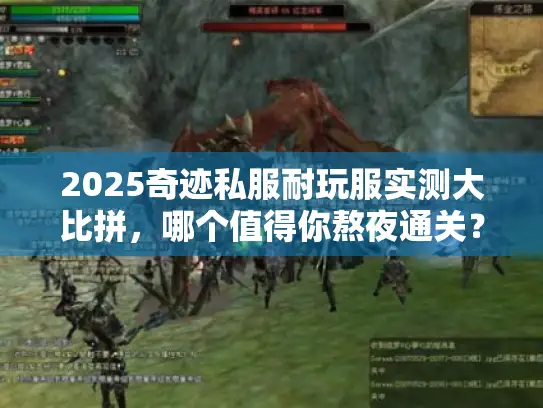 2025奇迹私服耐玩服实测大比拼，哪个值得你熬夜通关？