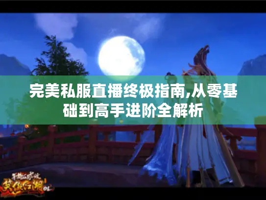 完美私服直播终极指南,从零基础到高手进阶全解析