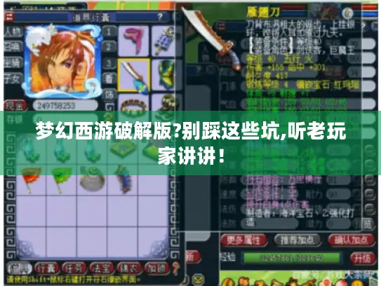 梦幻西游破解版?别踩这些坑,听老玩家讲讲! 梦幻西游破解版?别踩这些坑,听老玩家讲讲!