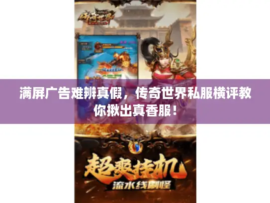 满屏广告难辨真假,传奇世界私服横评教你揪出真香服! 满屏广告难辨真假,传奇世界私服横评教你揪出真香服!