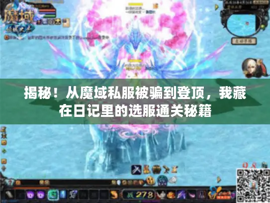 揭秘！从魔域私服被骗到登顶，我藏在日记里的选服通关秘籍