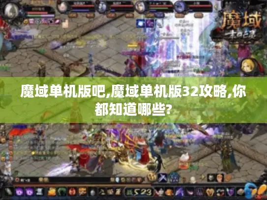魔域单机版吧,魔域单机版32攻略,你都知道哪些?