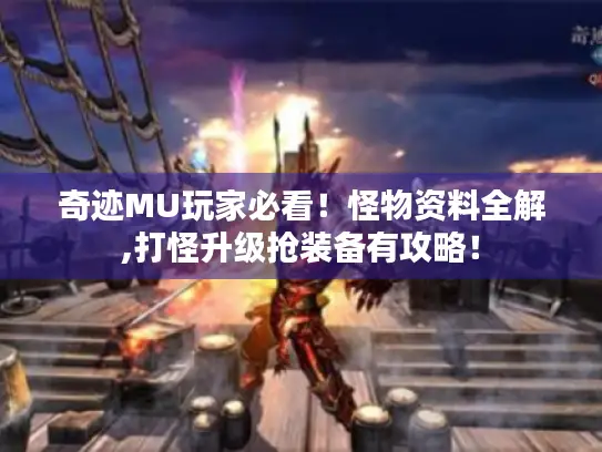 奇迹MU玩家必看！怪物资料全解,打怪升级抢装备有攻略！