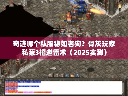 奇迹哪个私服稳如老狗？骨灰玩家私藏3招避雷术（2025实测）