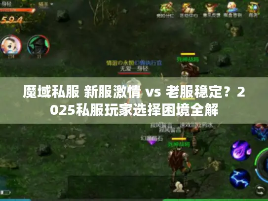 魔域私服 新服激情 vs 老服稳定?2025私服玩家选择困境全解 魔域私服 新服激情 vs 老服稳定?2025私服玩家选择困境全解