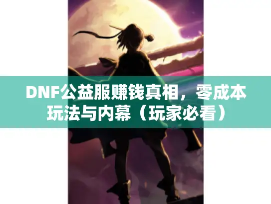 DNF公益服赚钱真相,零成本玩法与内幕(玩家必看) DNF公益服赚钱真相,零成本玩法与内幕(玩家必看)