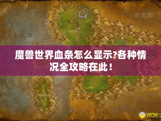 魔兽世界血条怎么显示?各种情况全攻略在此！