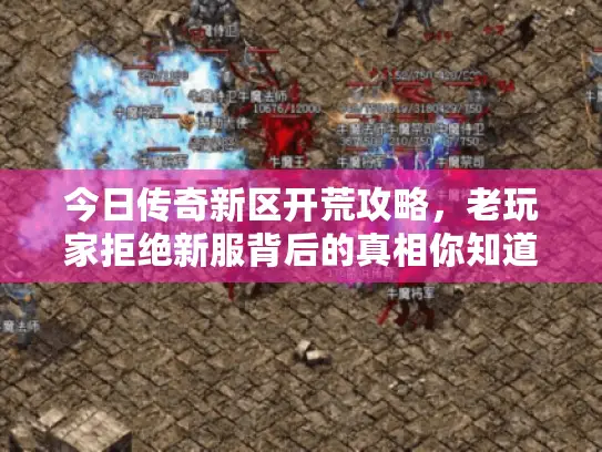 今日传奇新区开荒攻略，老玩家拒绝新服背后的真相你知道吗？