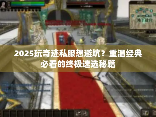 2025玩奇迹私服想避坑？重温经典必看的终极速选秘籍