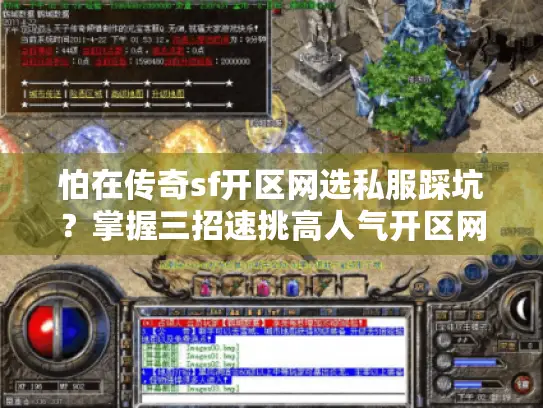 怕在传奇sf开区网选私服踩坑？掌握三招速挑高人气开区网站