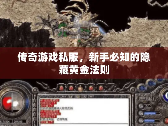 传奇游戏私服，新手必知的隐藏黄金法则