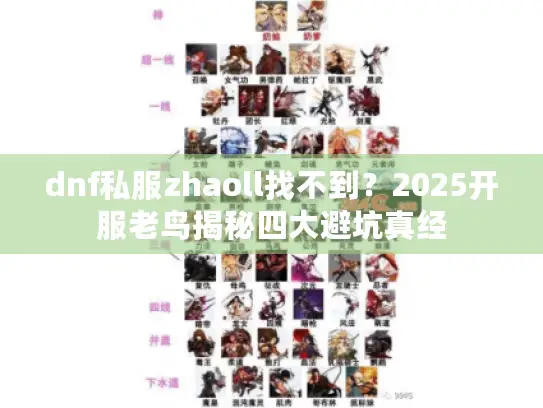 dnf私服zhaoll找不到?2025开服老鸟揭秘四大避坑真经 dnf私服zhaoll找不到?2025开服老鸟揭秘四大避坑真经