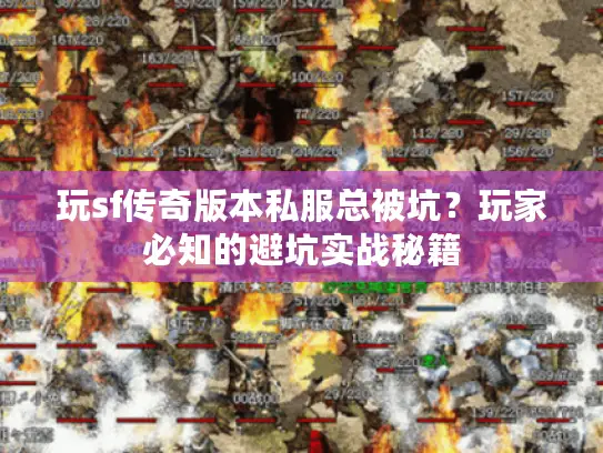 玩sf传奇版本私服总被坑？玩家必知的避坑实战秘籍