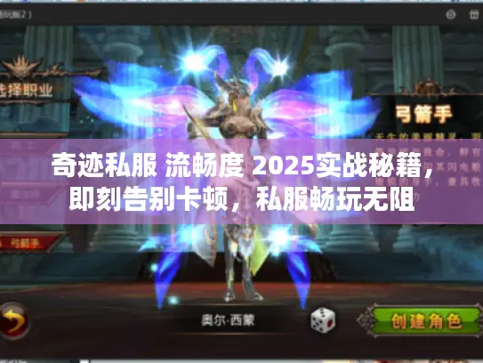 奇迹私服 流畅度 2025实战秘籍，即刻告别卡顿，私服畅玩无阻