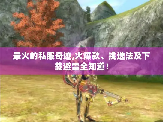 最火的私服奇迹,火爆款、挑选法及下载避雷全知道！