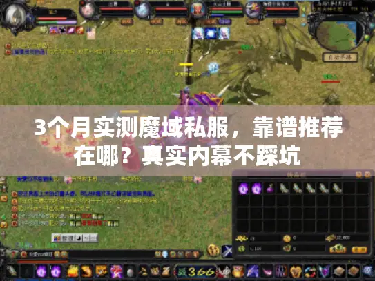 3个月实测魔域私服,靠谱推荐在哪?真实内幕不踩坑 3个月实测魔域私服,靠谱推荐在哪?真实内幕不踩坑