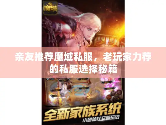 亲友推荐魔域私服，老玩家力荐的私服选择秘籍