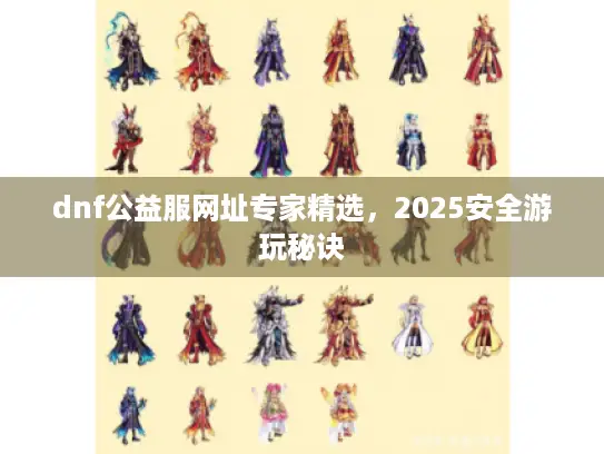 dnf公益服网址专家精选，2025安全游玩秘诀