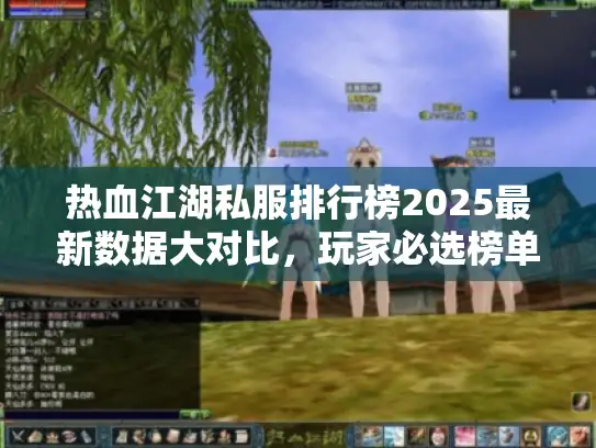 热血江湖私服排行榜2025最新数据大对比，玩家必选榜单