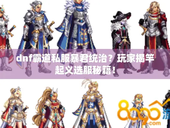 dnf霸道私服暴君统治？玩家揭竿起义选服秘籍！